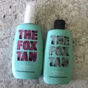 The fox tan rapid mist & elixir